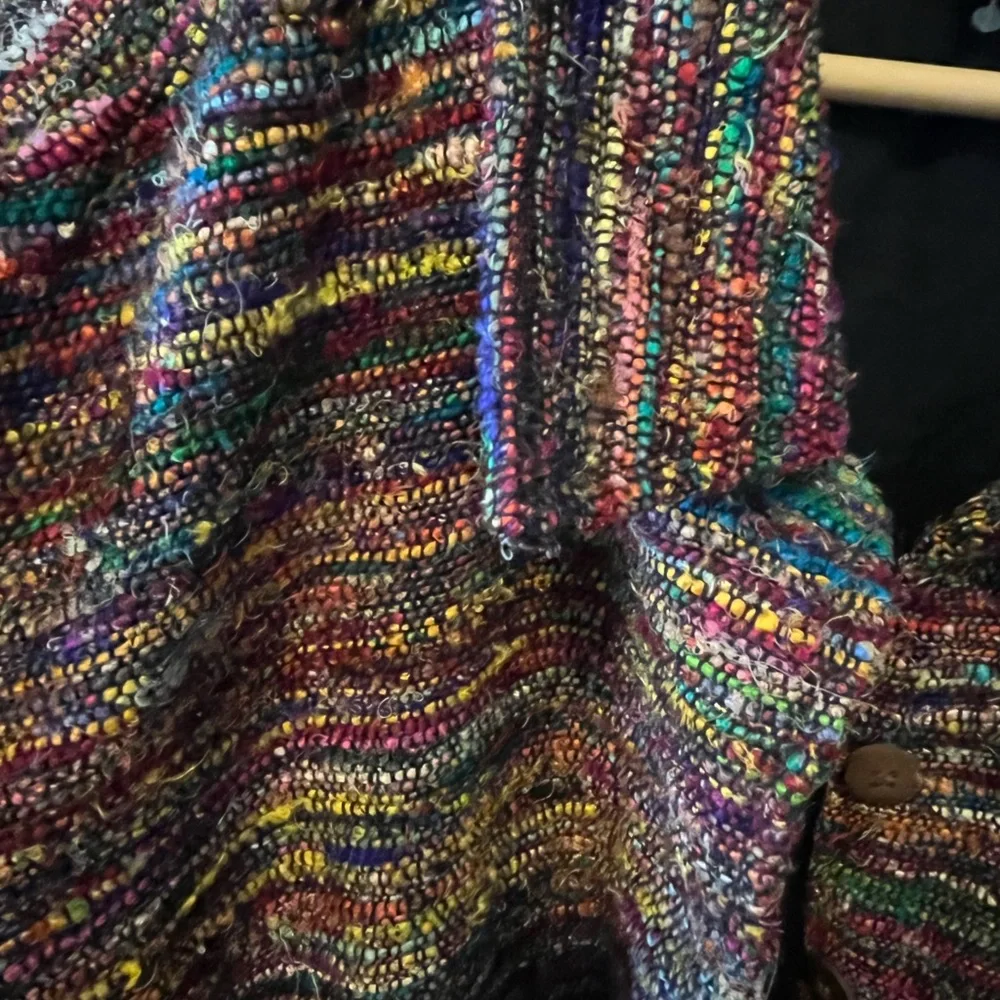 Multicolor Silk Blazer/Jacket